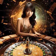 Antarmuka meja blackjack live dealer ilhamtoto dengan dealer profesional dan chat pemain